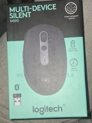 Logitech Multi Device Silent Mouse | M590 |ማዉዝ
