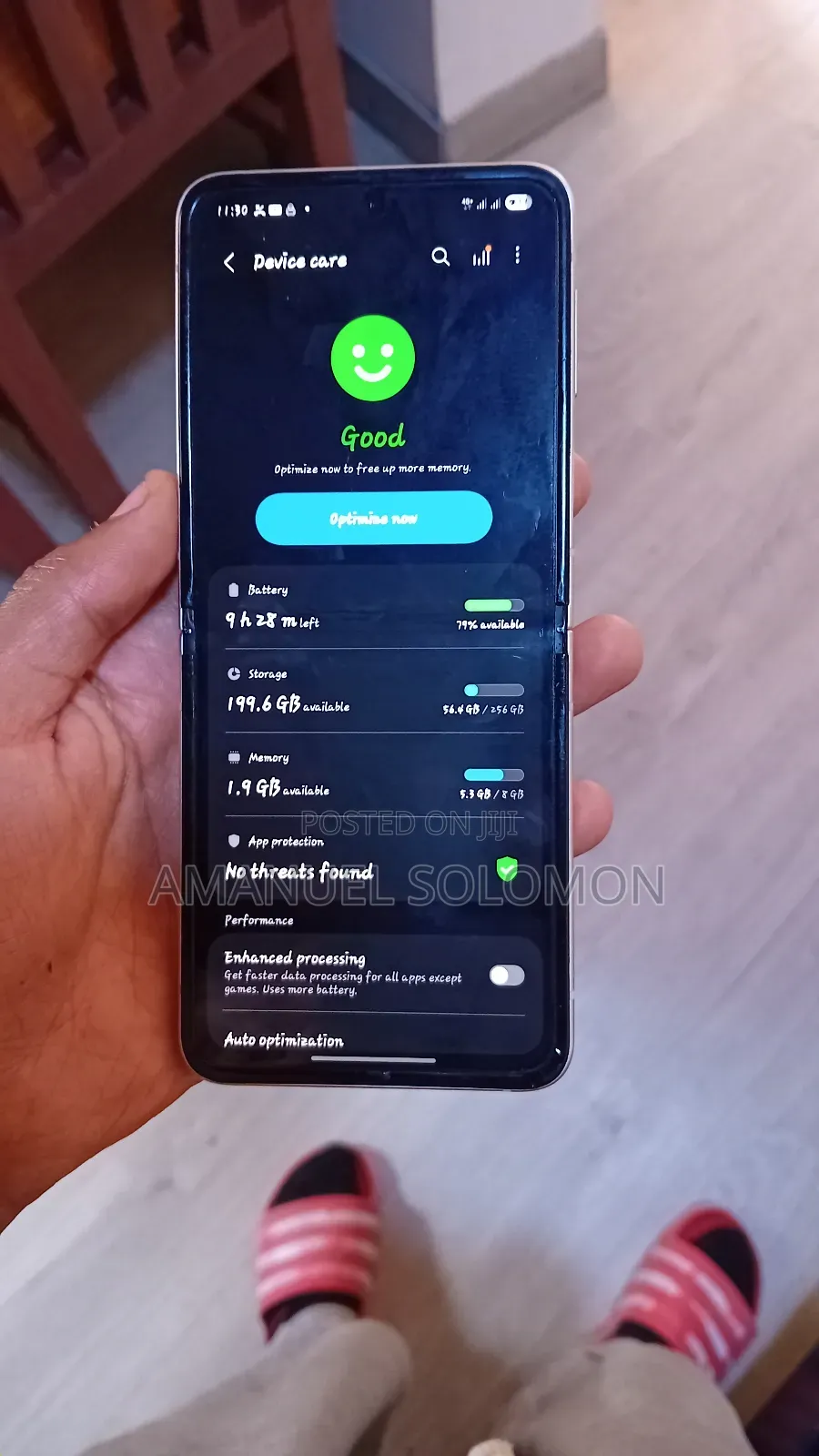 Samsung Galaxy Z Flip3 5G 256 GB White