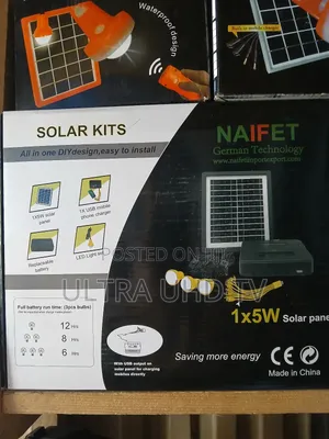 ሶላር Solar Kit, an "All-in-One" Diy Solar Lighting System Marketed