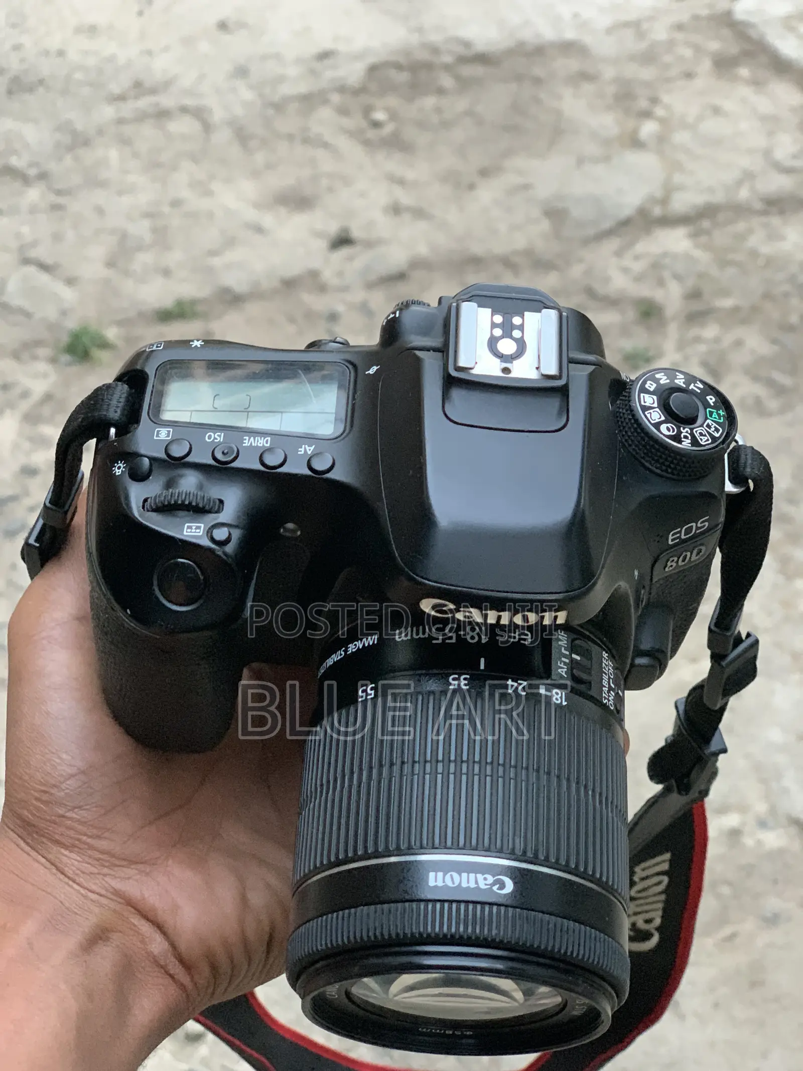 Canon Eos 80d With 18-55 Lens