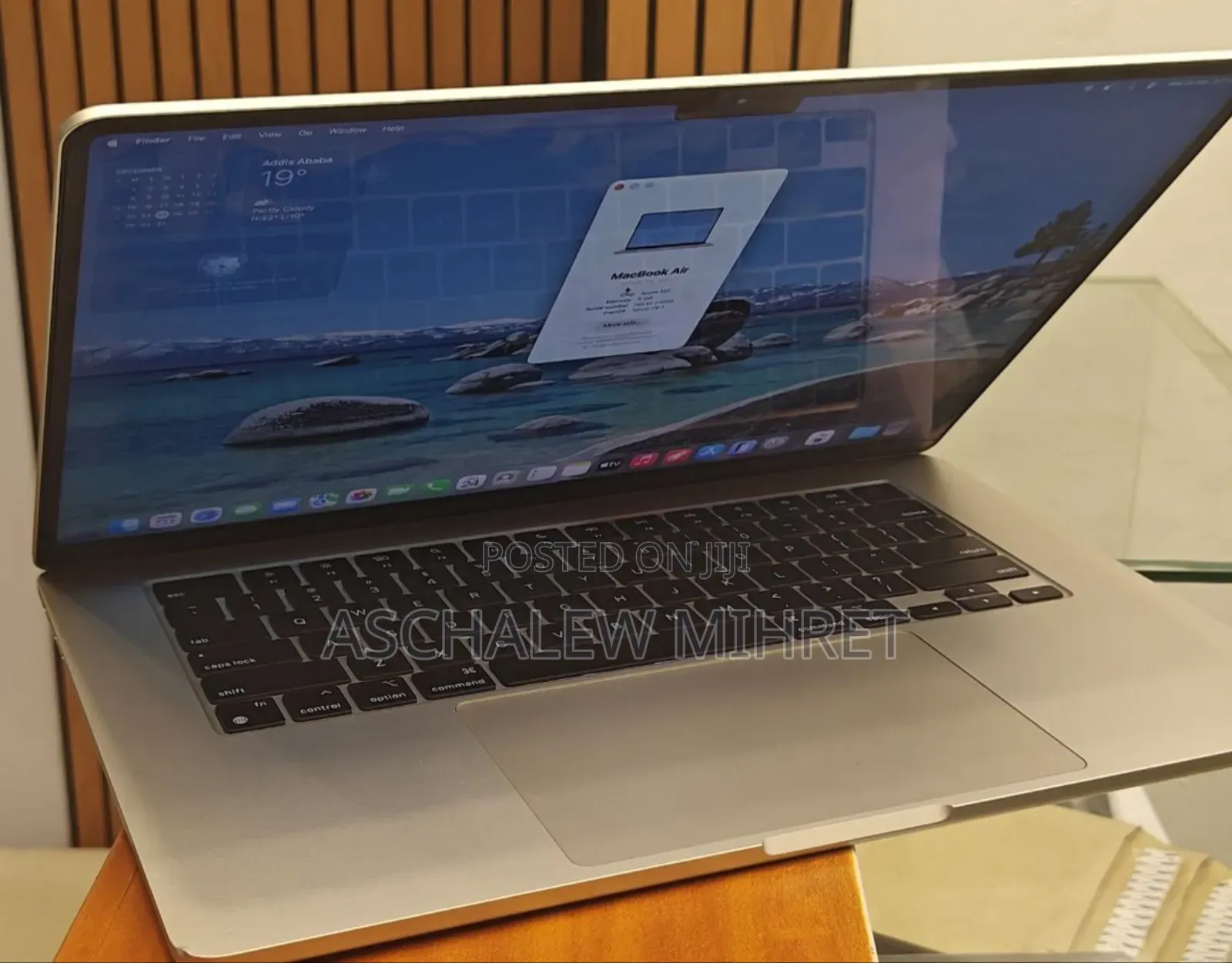 New Laptop Apple MacBook Air 2024 M3 15-Inch 8GB Apple M3 SSD 256GB