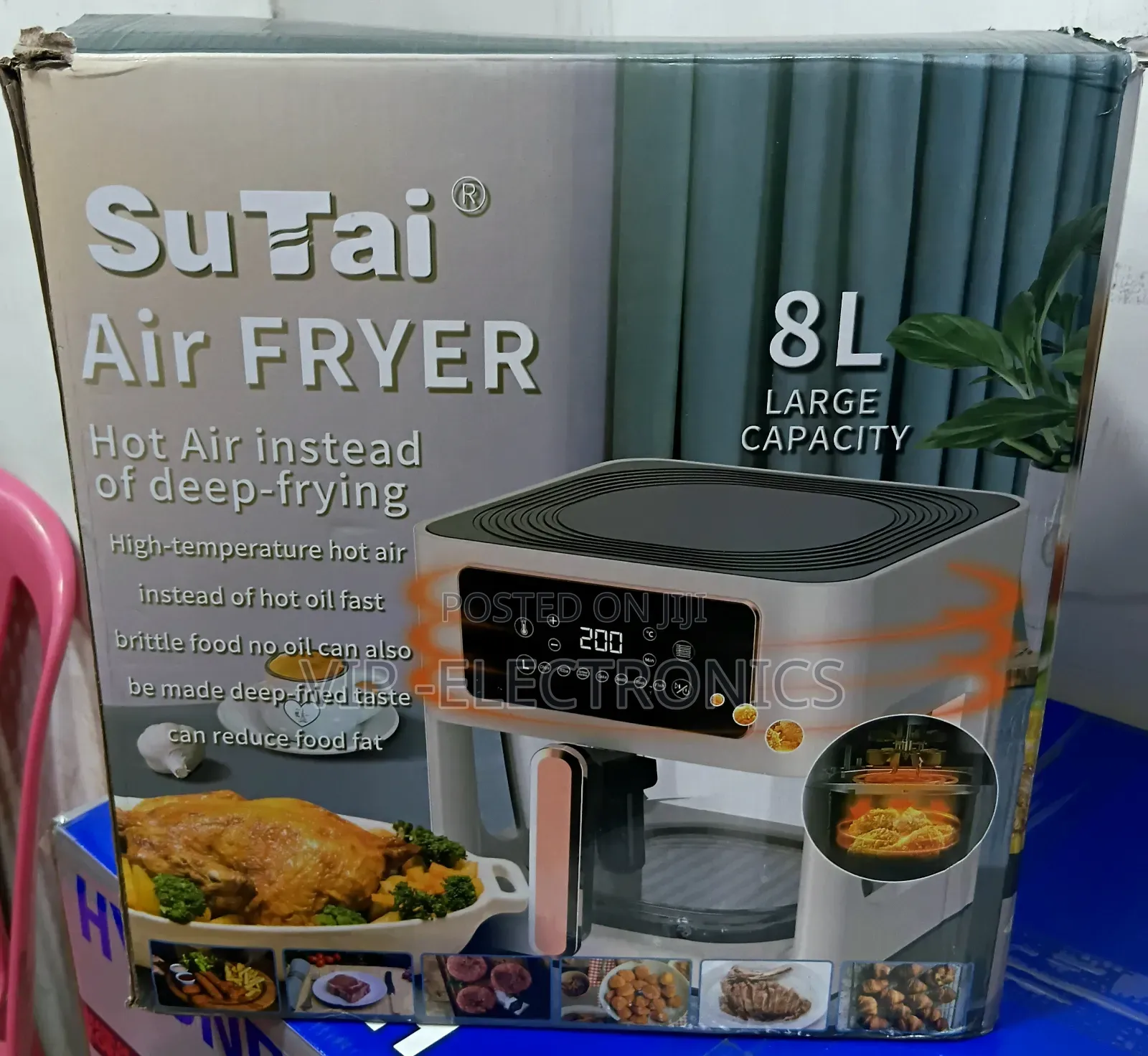 Air Frye Su Tai 8litet Hot Air Instead