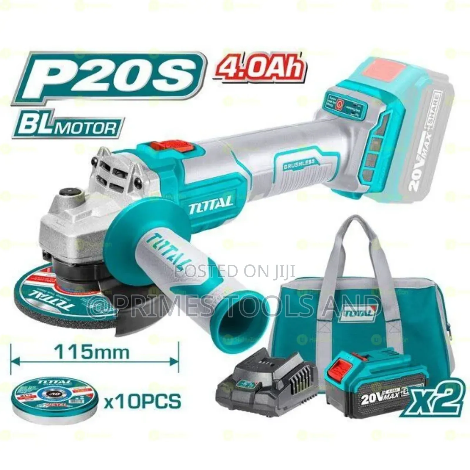 Total 20v Cordless Grinder Price in Ethiopia | Battery Angle Grinder