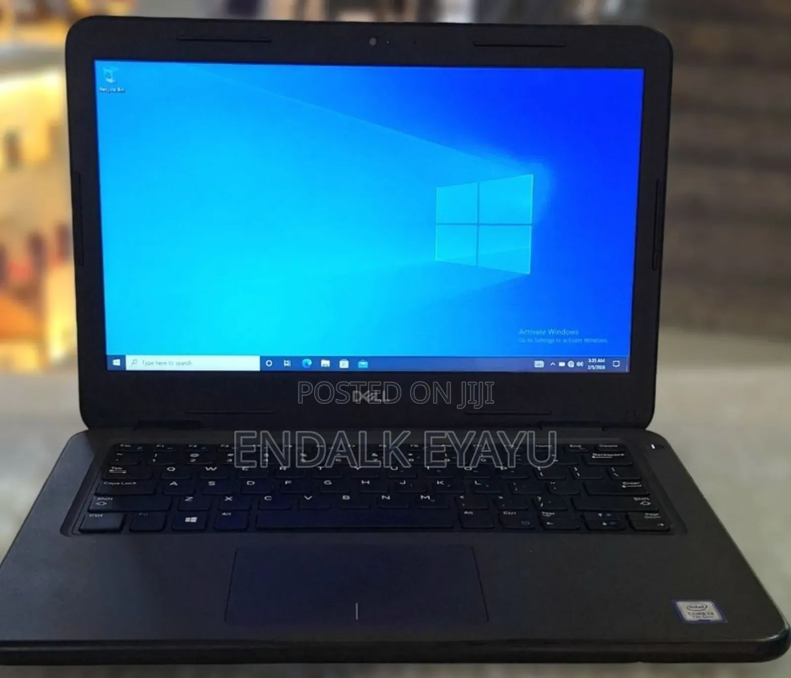 New Laptop Dell 8GB Intel Core I3 SSD 128GB