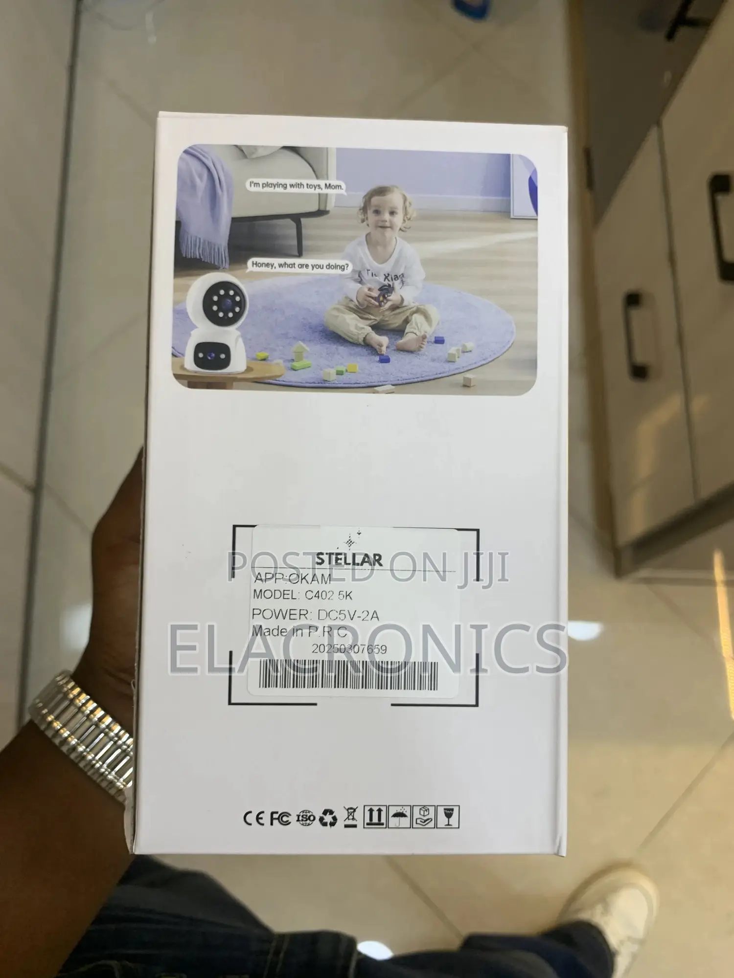 Dual 5mp Stellar Smart Wifi Home Camera C402