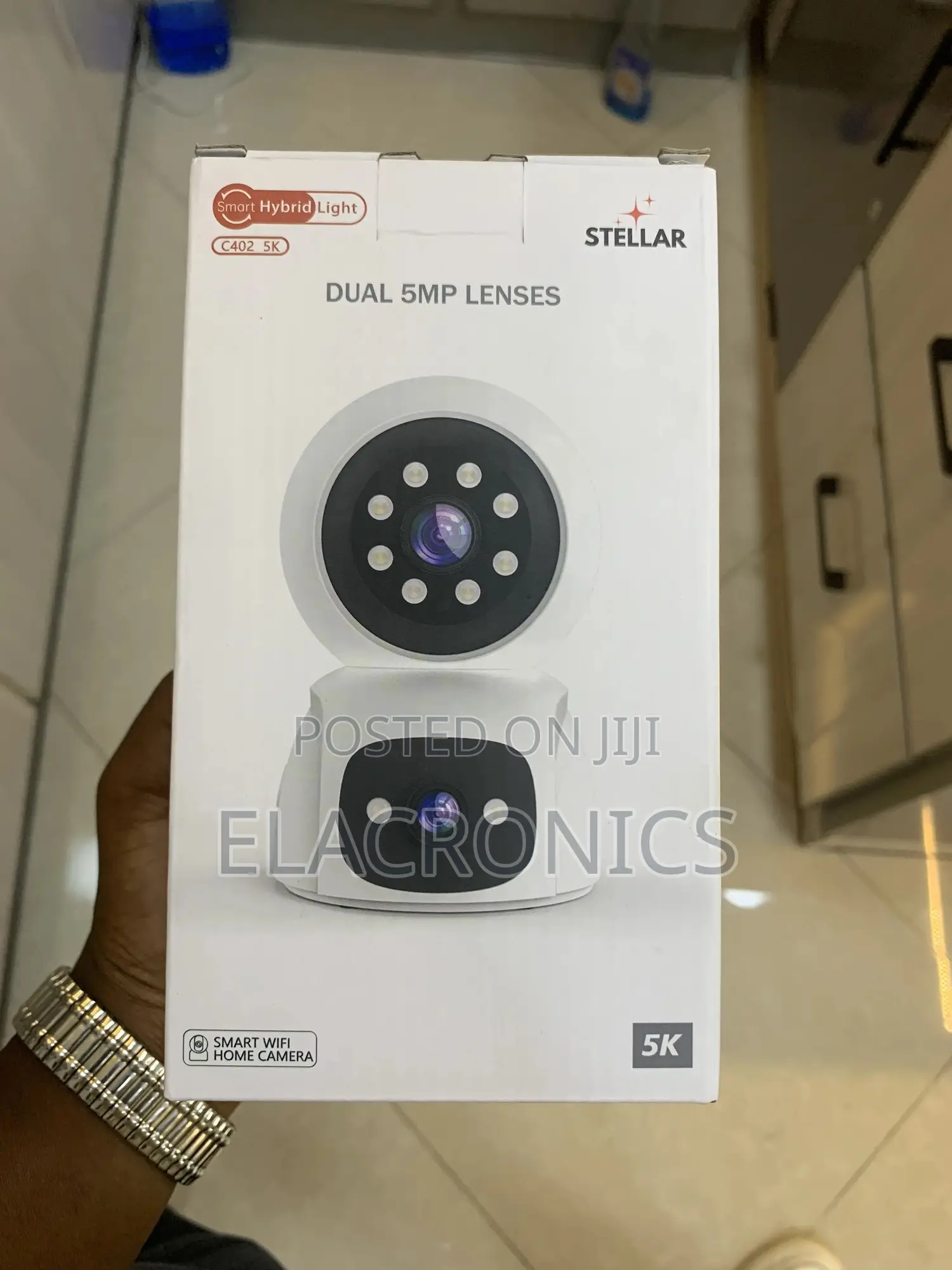 Dual 5mp Stellar Smart Wifi Home Camera C402