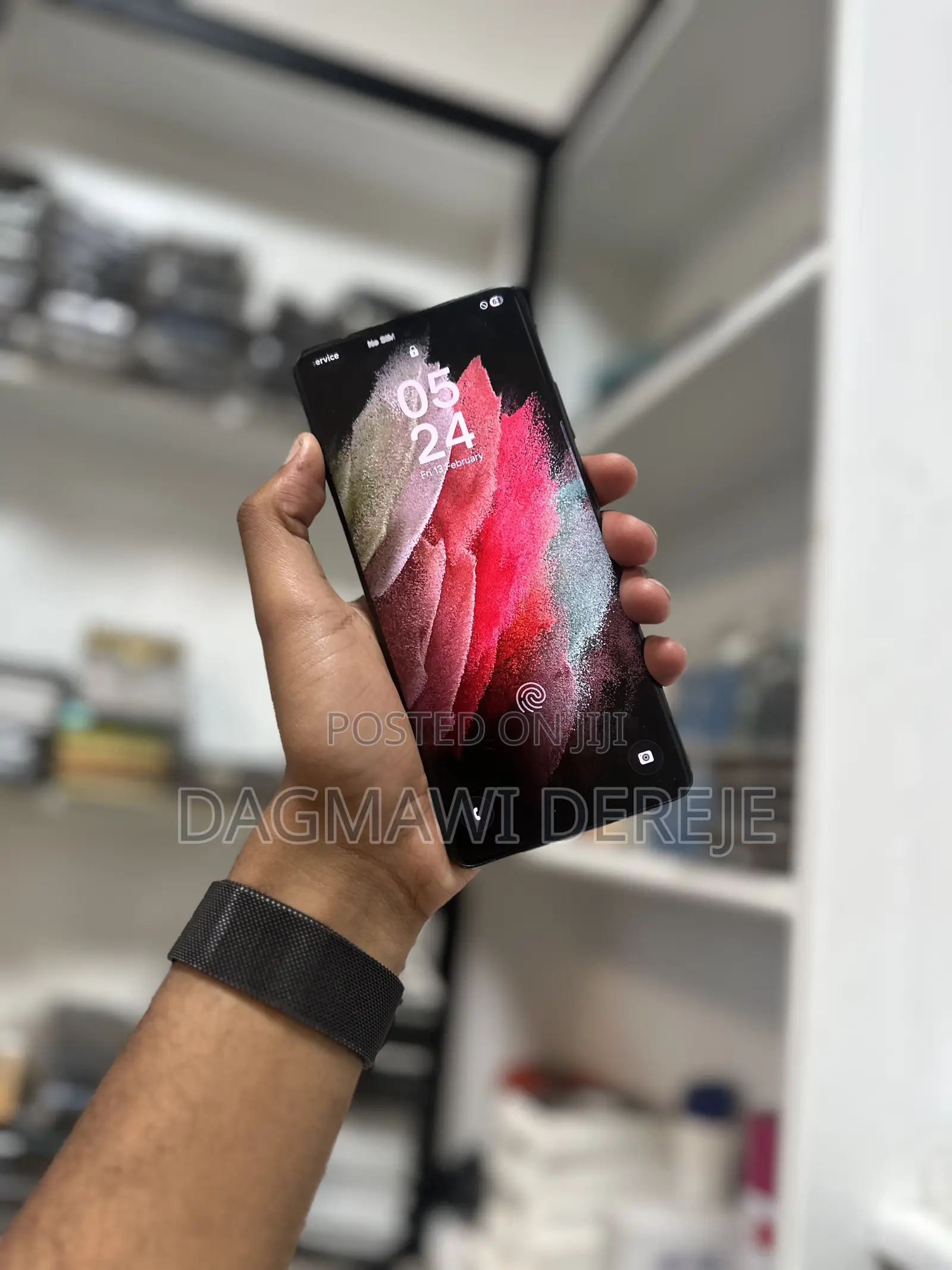 New Samsung Galaxy S21 Ultra 5G 128 GB Black