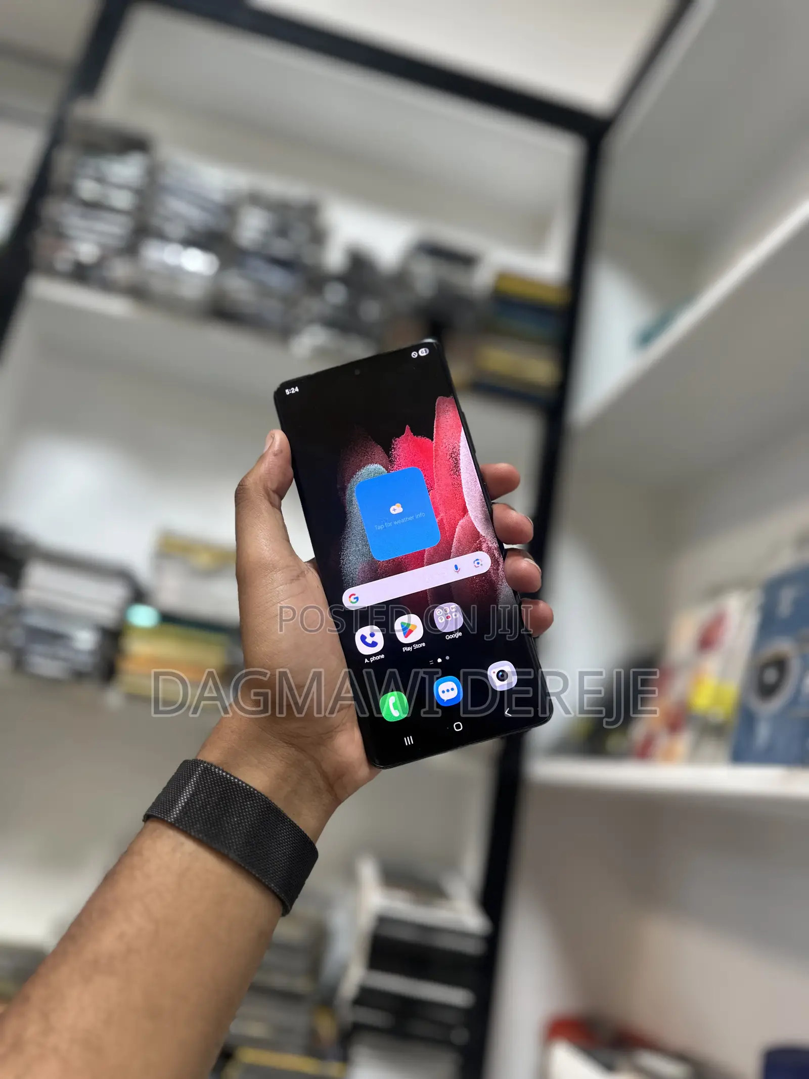 New Samsung Galaxy S21 Ultra 5G 128 GB Black