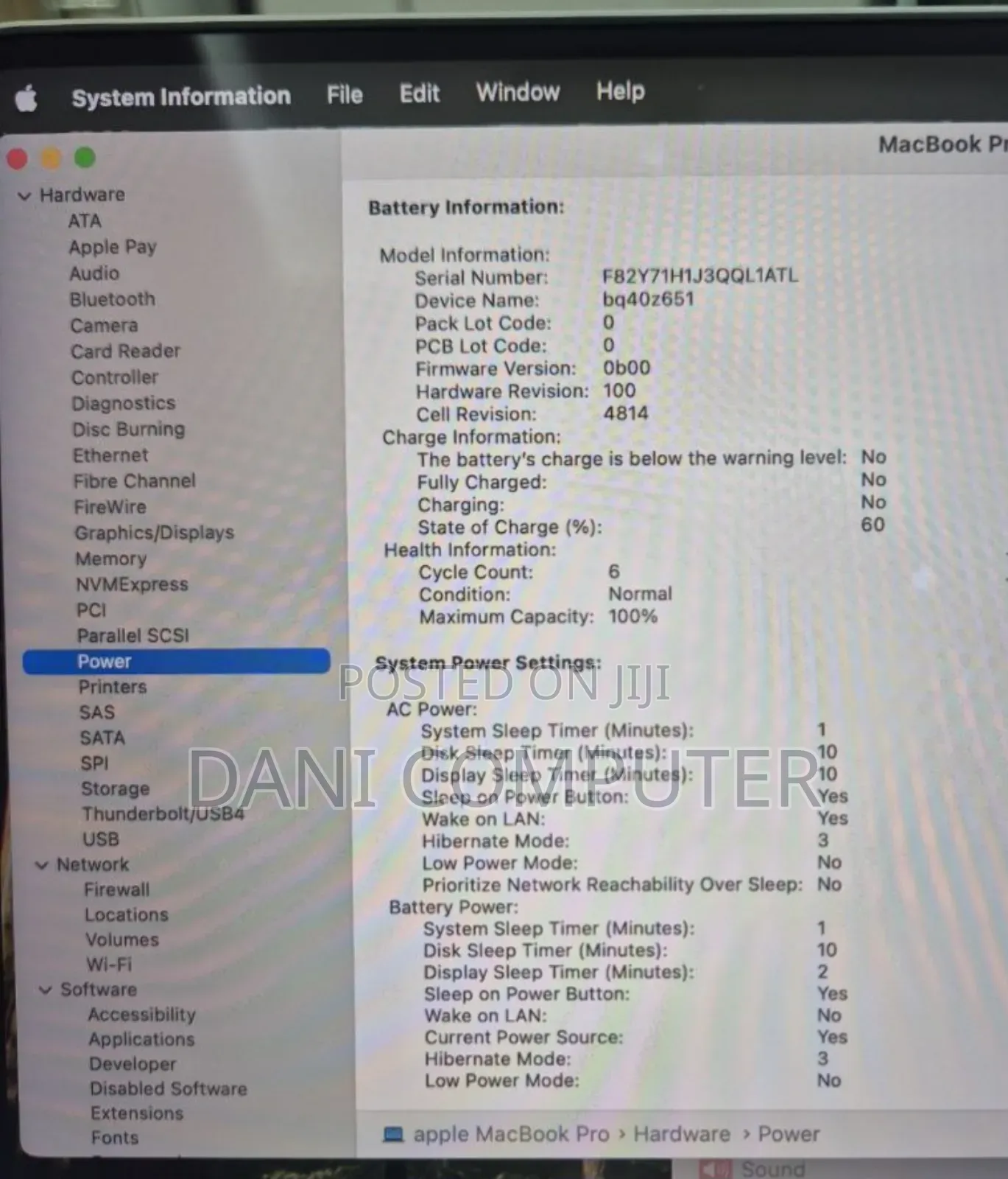 New Laptop Apple MacBook Pro M1 16GB Apple M1 Pro SSD 512GB