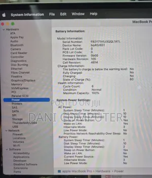 New Laptop Apple MacBook Pro M1 16GB Apple M1 Pro SSD 512GB