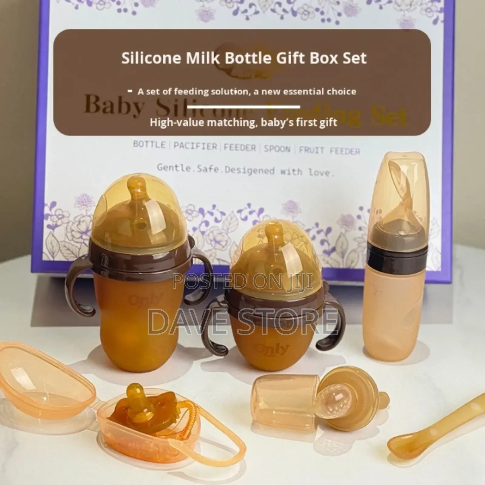 Algo 6 in 1 Silicone Feeding Set