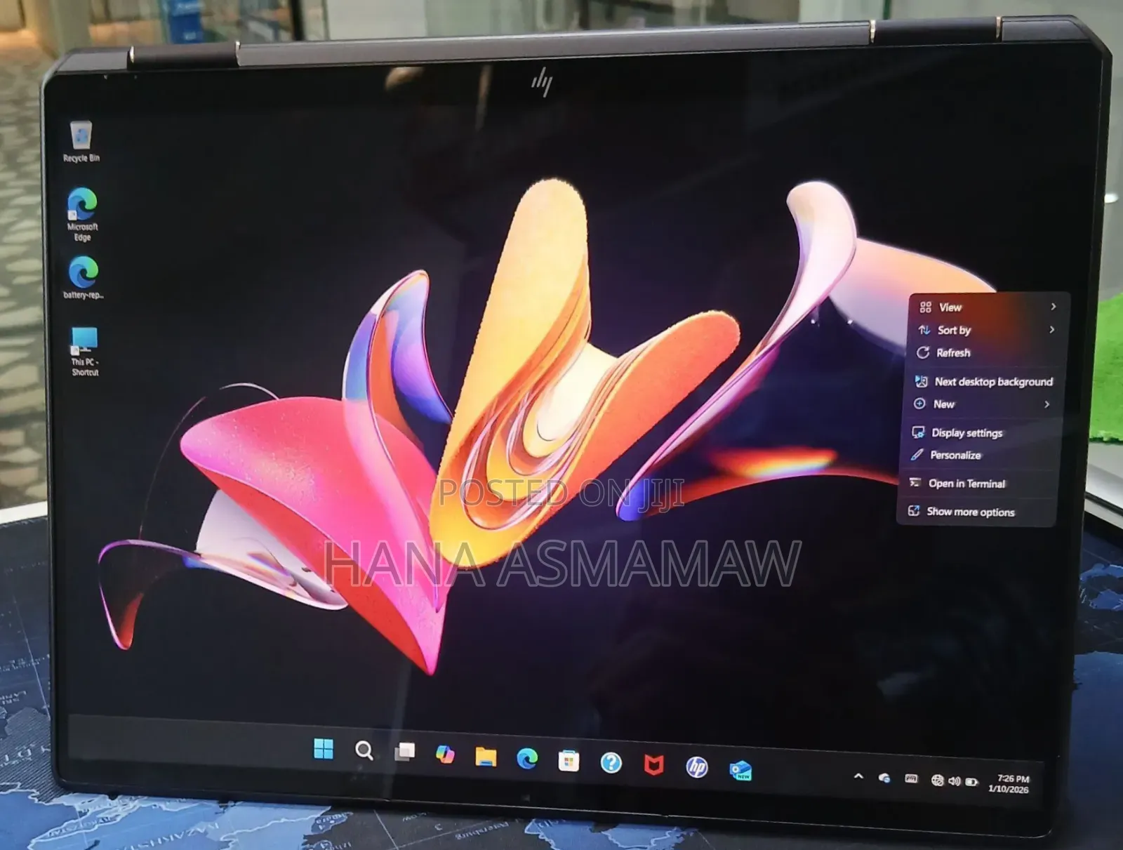 New Laptop HP Spectre X360 16GB Intel Core I7 SSD 1T