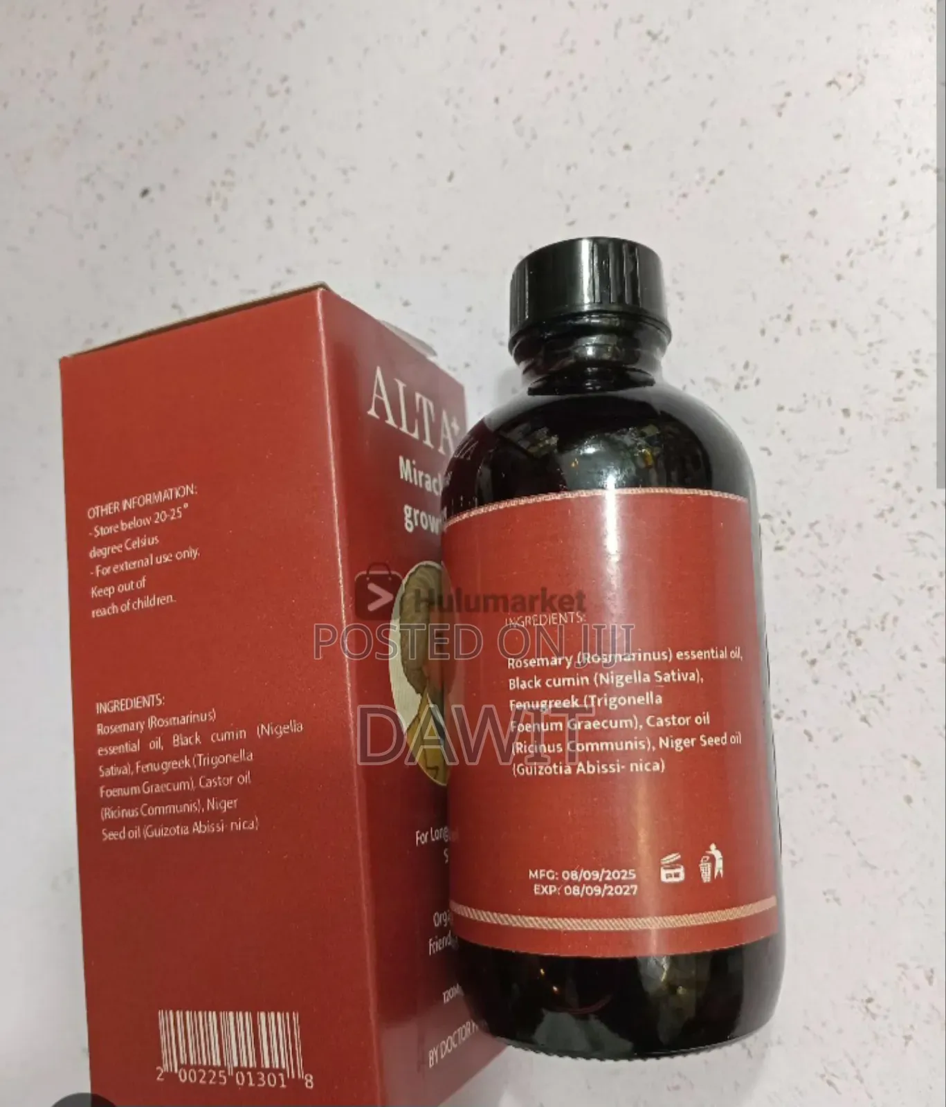 Alta+ Miracle Growth Hair Oil (Original 120ml)