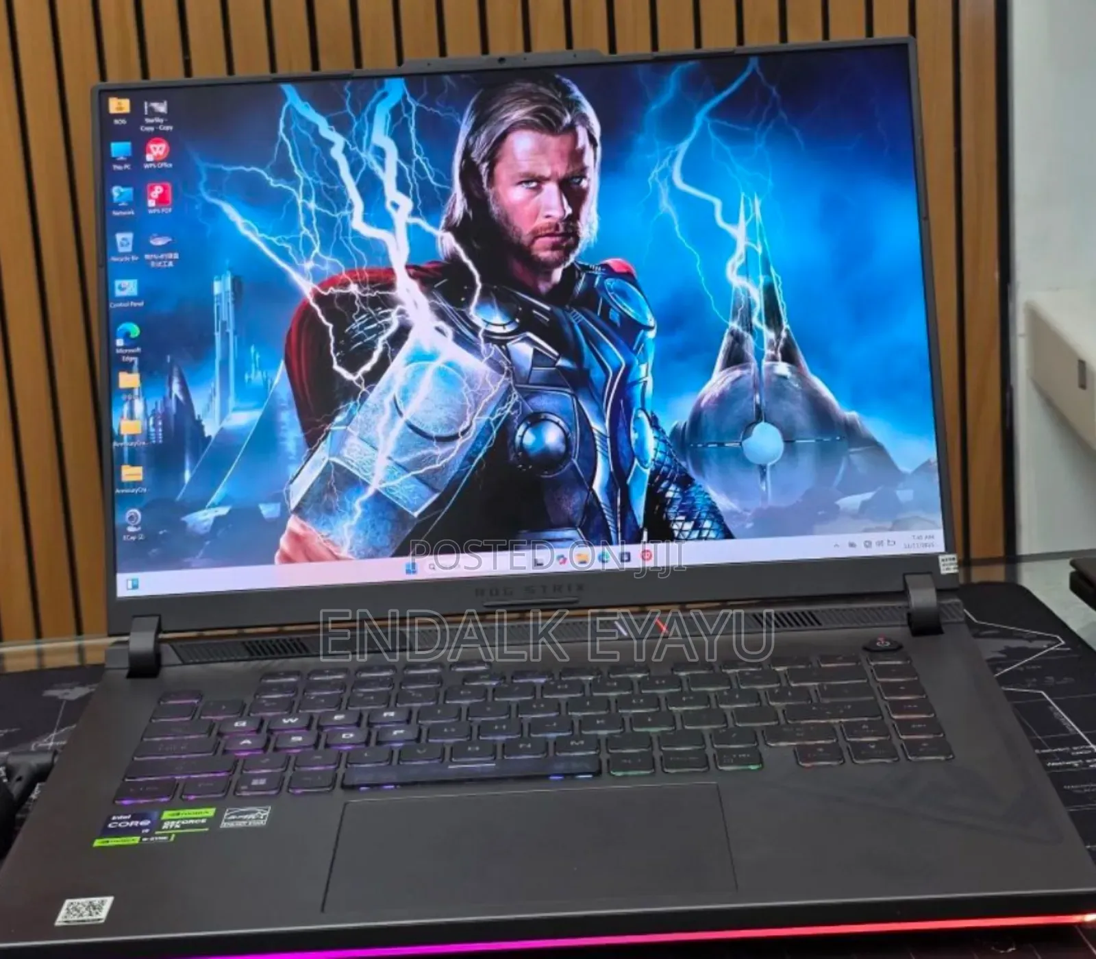 New Laptop Asus ROG Strix G16 G614 16GB Intel Core I9 SSD 1T