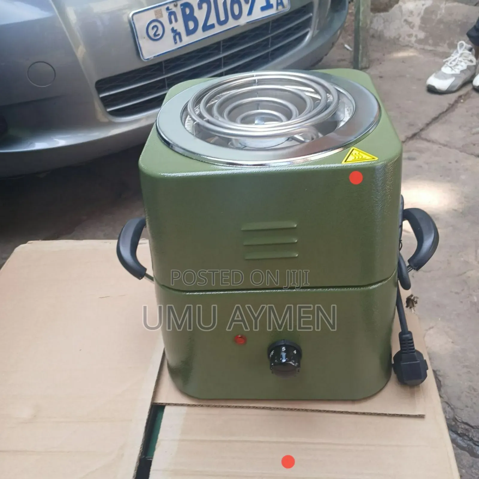 ለቡና ወዘተ የሚሆን ሀሪፍ የኤሌክትሪክ ምድጃ Thermostatic ነው