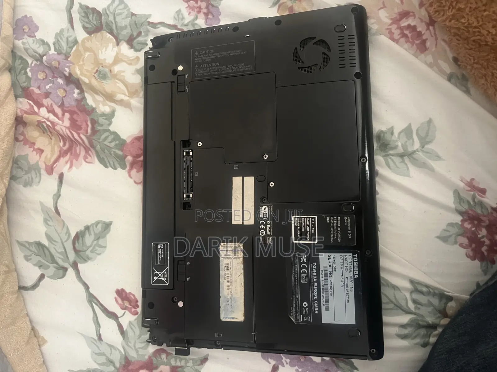 Laptop Toshiba Satellite C55 4GB Intel Core 3 HDD 500GB