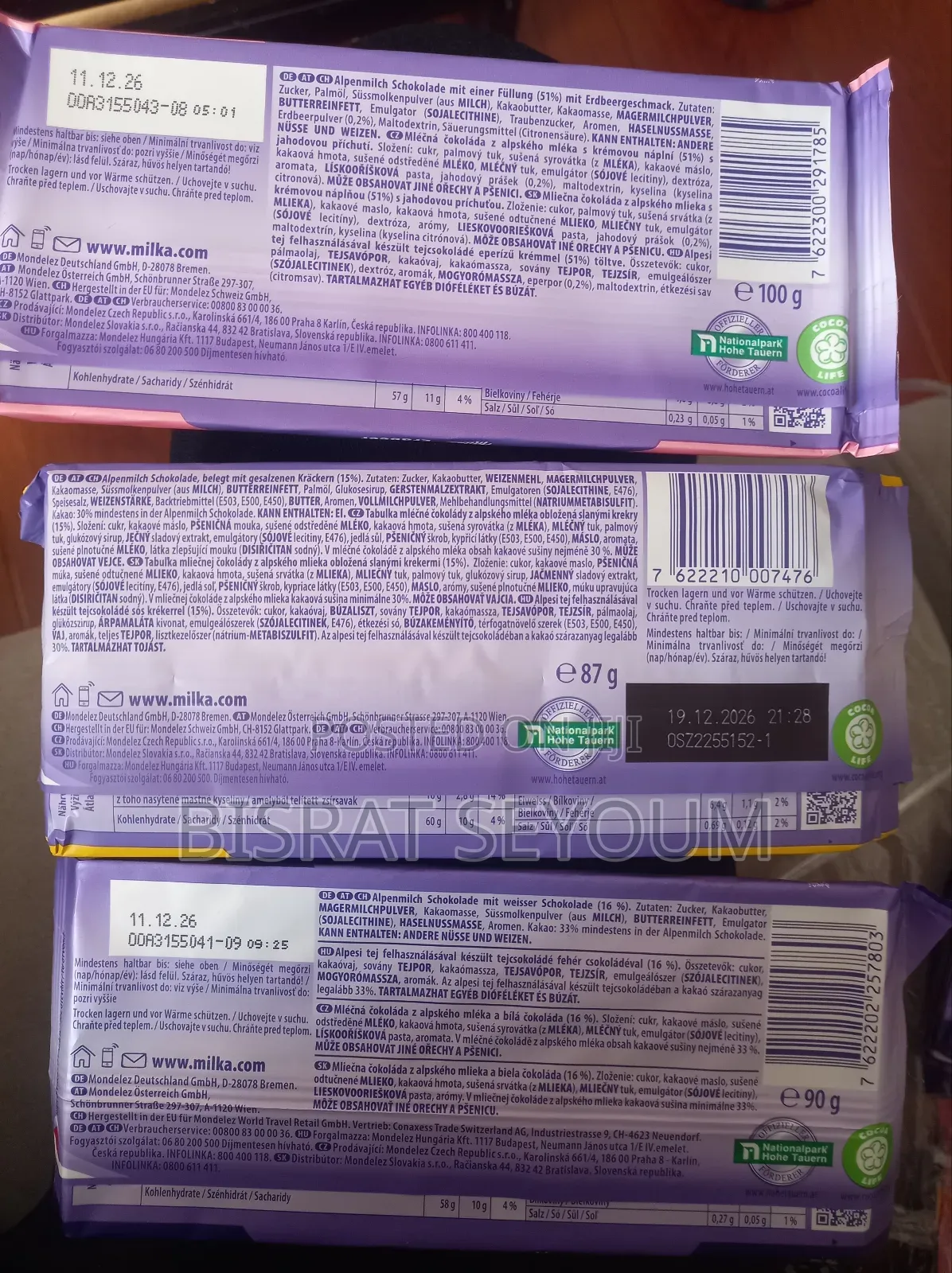 Milka Chocolate