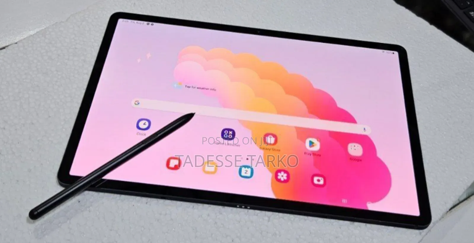 New Samsung Galaxy Tab S7 256 GB Black