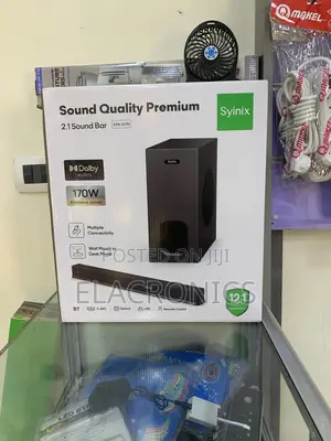 Syinix Premium Sound Bar 170w (2.1 Channel) - Dolby Audio