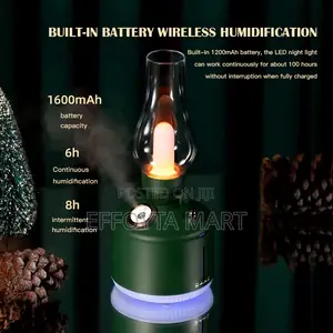Rechargeable Vintage Lamp Humidifier
