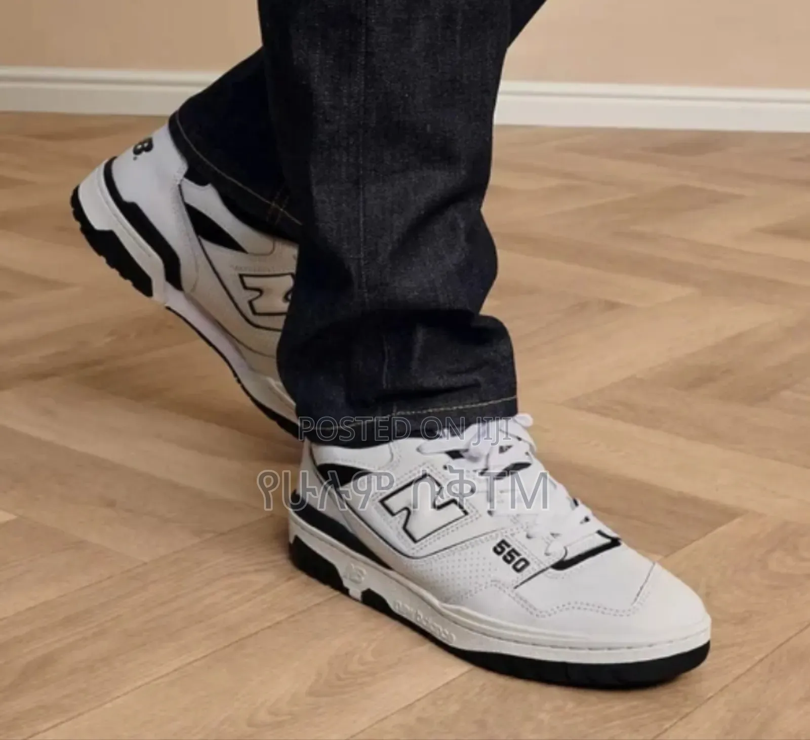 New Balance 550 Oreo 'Black/White' Unisex Shoes