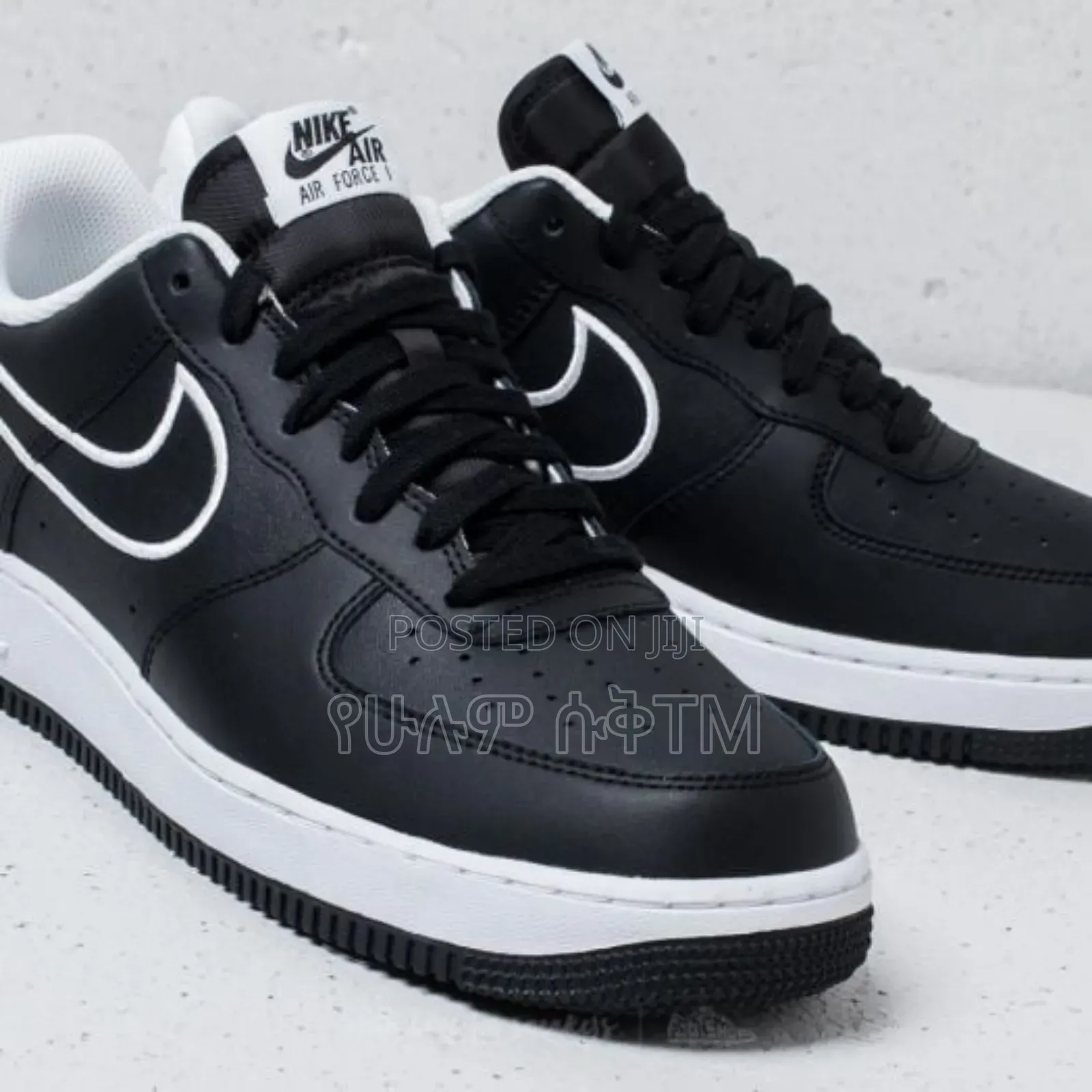 Nike Air Force 1 Low '07 'Black/White' Men's Shoes