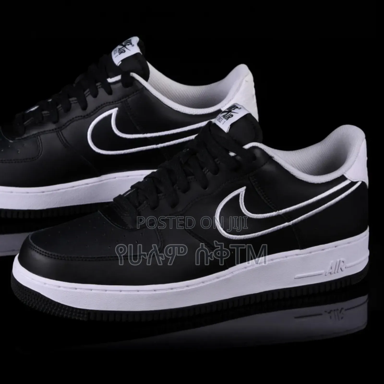 Nike Air Force 1 Low '07 'Black/White' Men's Shoes