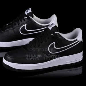 Nike Air Force 1 Low '07 'Black/White' Men's Shoes