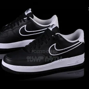 Nike Air Force 1 Low '07 'Black/White' Men's Shoes