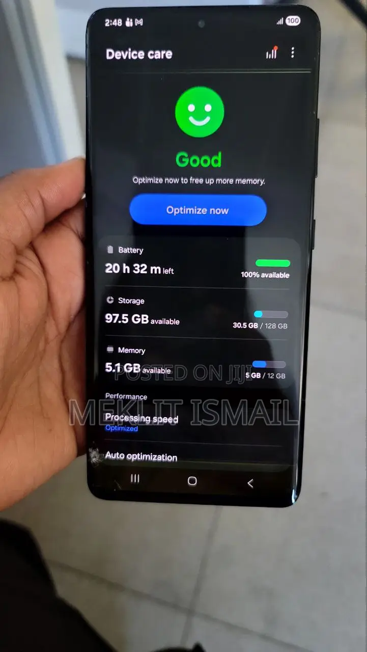 Samsung Galaxy S21 Ultra 5G 128 GB Black