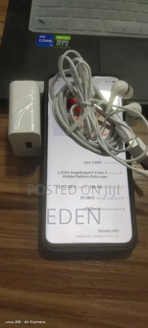 New Vivo Y200i 256 GB Blue