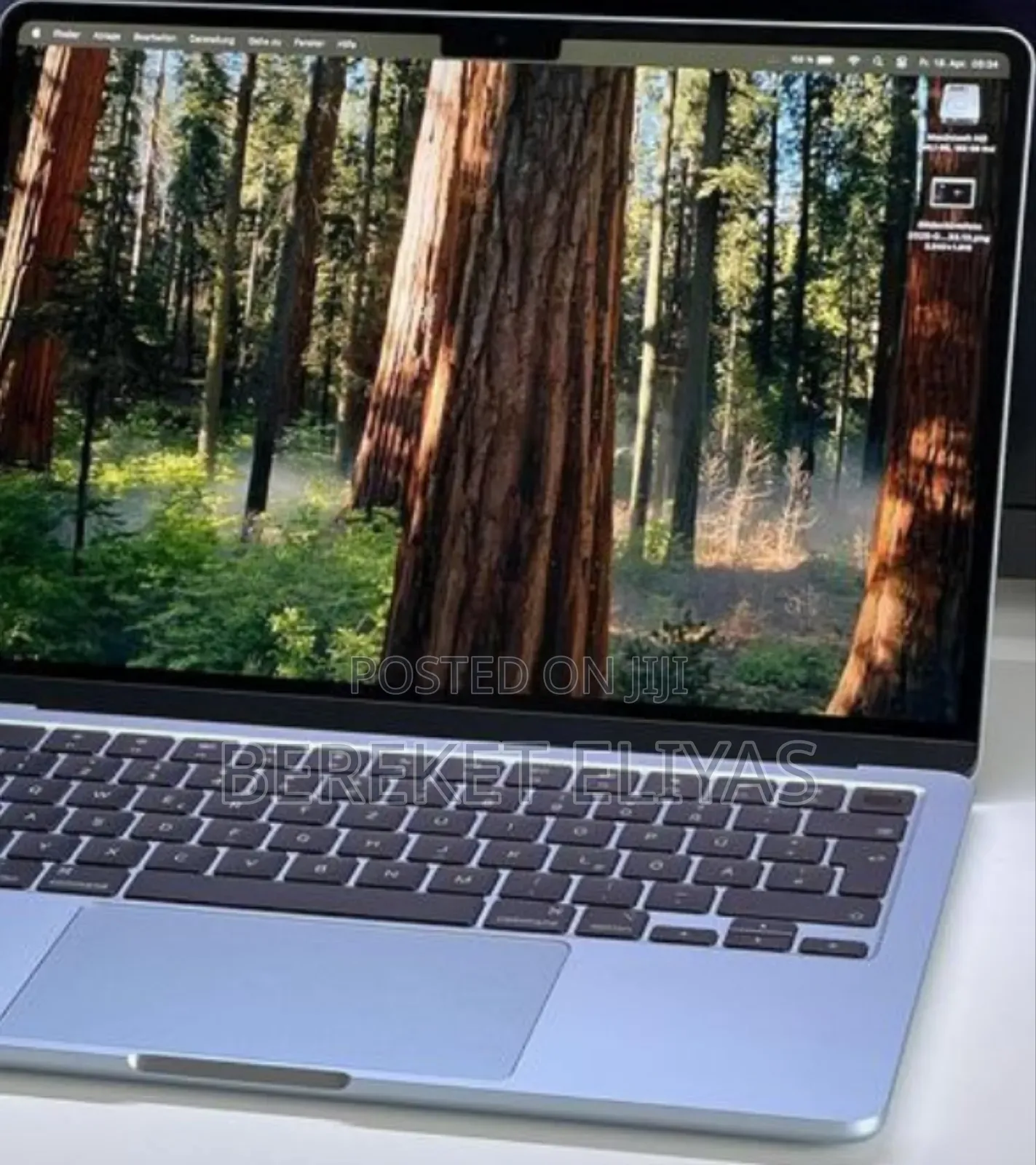 New Laptop Apple MacBook Air 2025 M4 13-Inch 16GB Apple M4 SSD 256GB