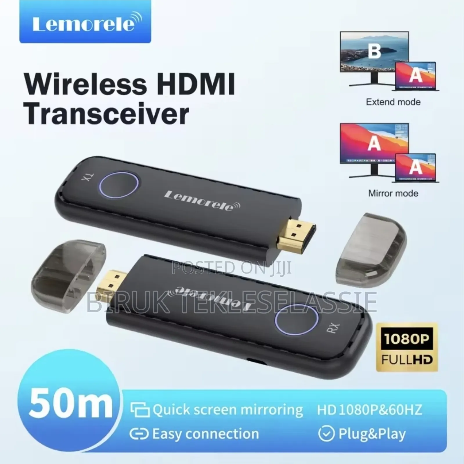 Live Stream Ur Camera Wirelessly to 50m
