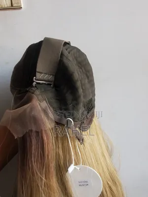 30-Inch Orange Wavy Synthetic Lace Front Wig