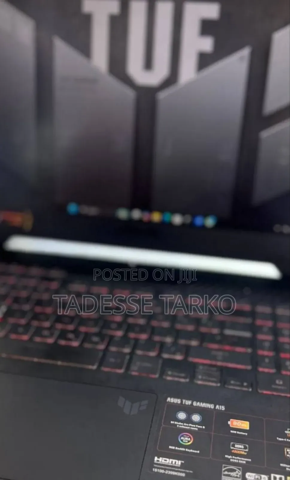 New Laptop HP Omen 15 16GB Intel Core I7 SSD 512GB