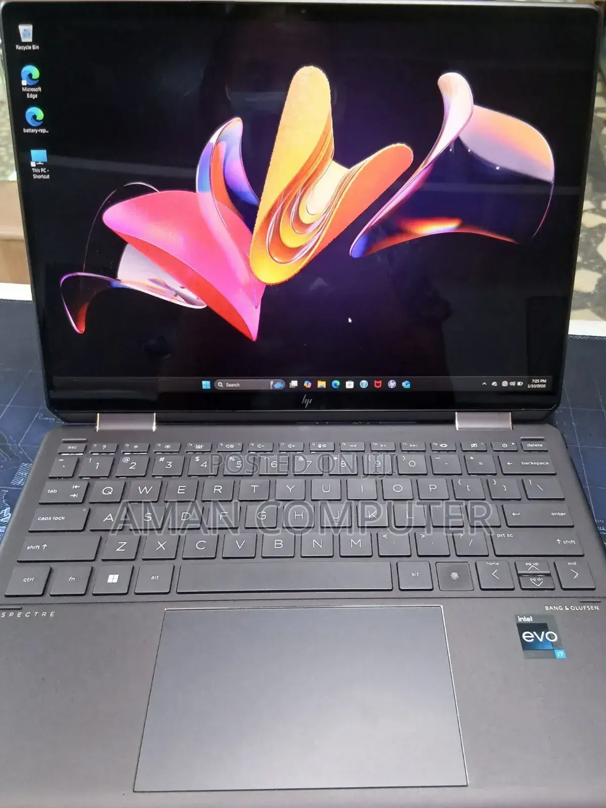 New Laptop HP Spectre X360 16GB Intel Core I7 SSD 1T