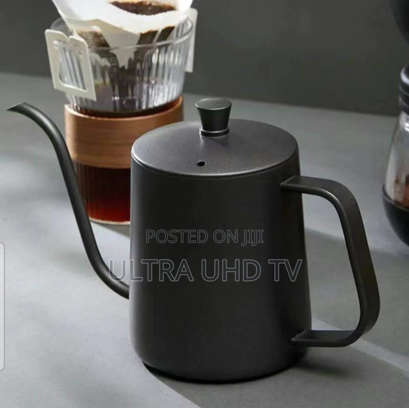 Coffee Kettle Black Pour Over ,Gooseneck Stainless Steel Tea Kettle