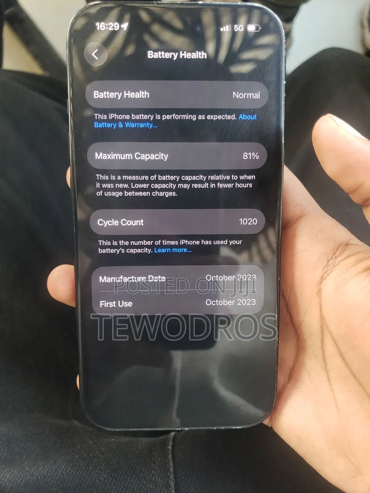 Apple iPhone 15 128 GB Black