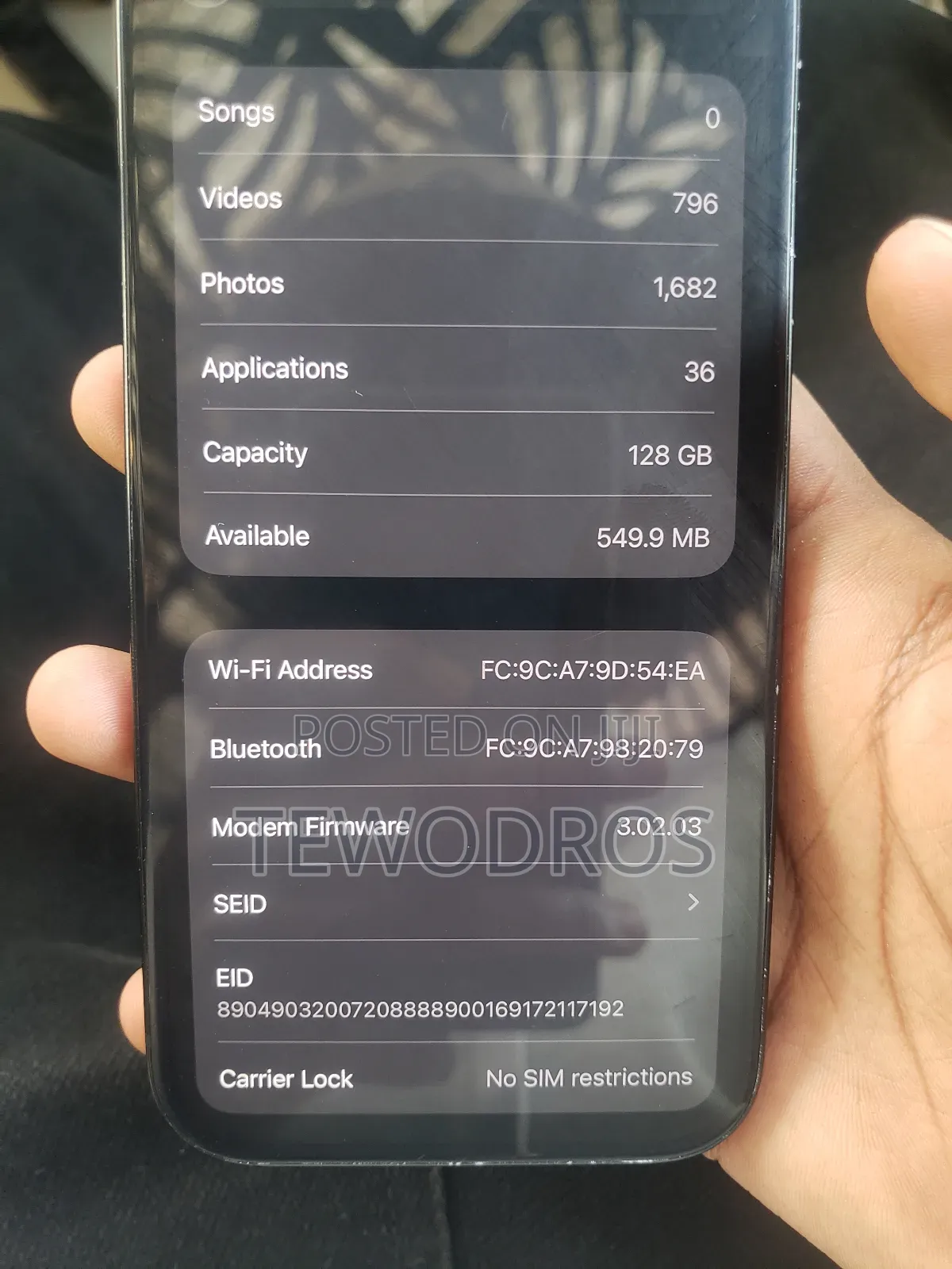 Apple iPhone 15 128 GB Black