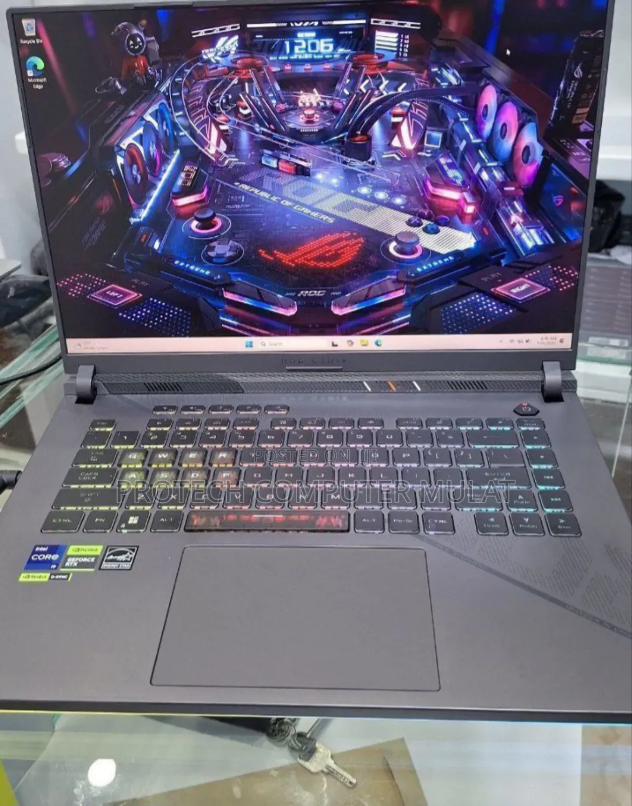 New Laptop Asus ROG Strix G16 G614 16GB Intel Core I9 SSD 1T