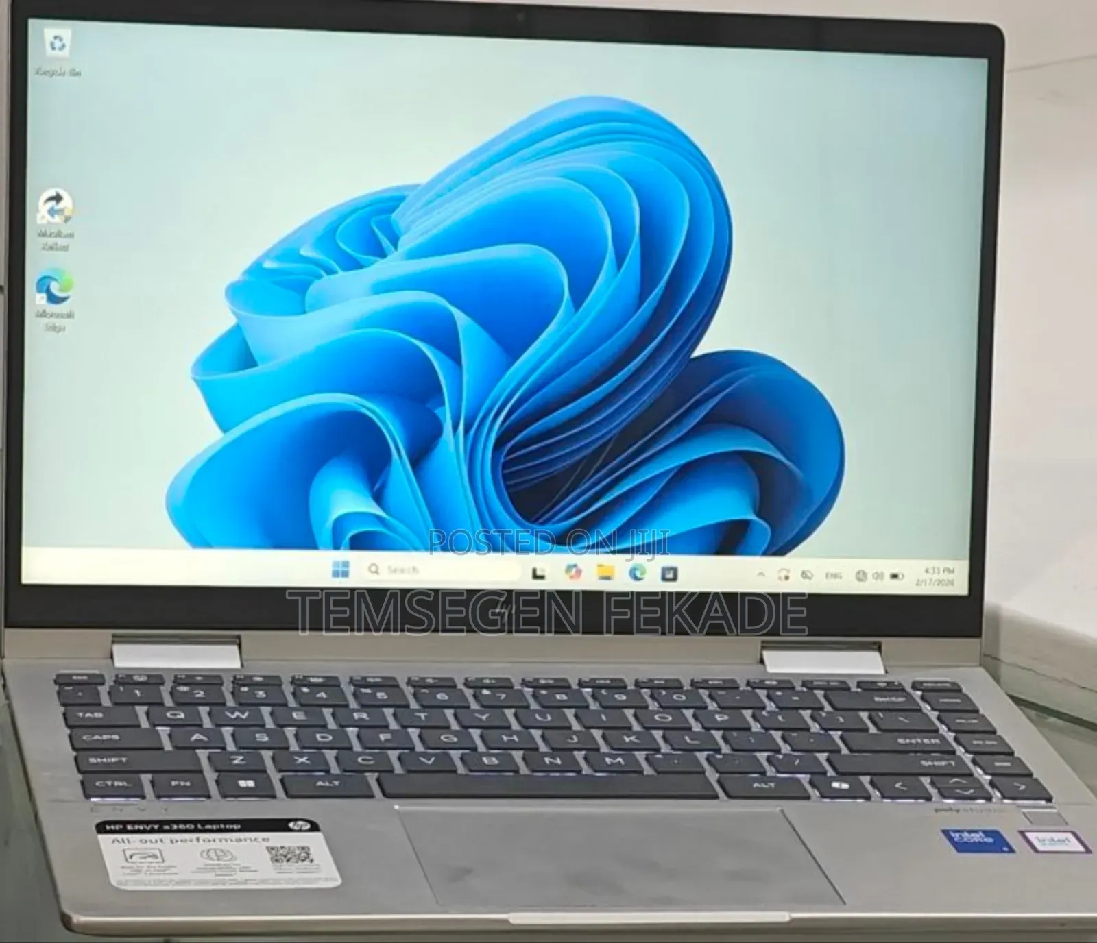 New Laptop HP Envy X360 8GB Intel Core I5 SSD 512GB