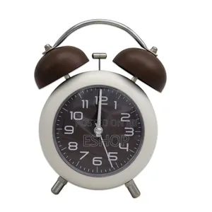 Space-Saving Travel Clock With Protective Cover