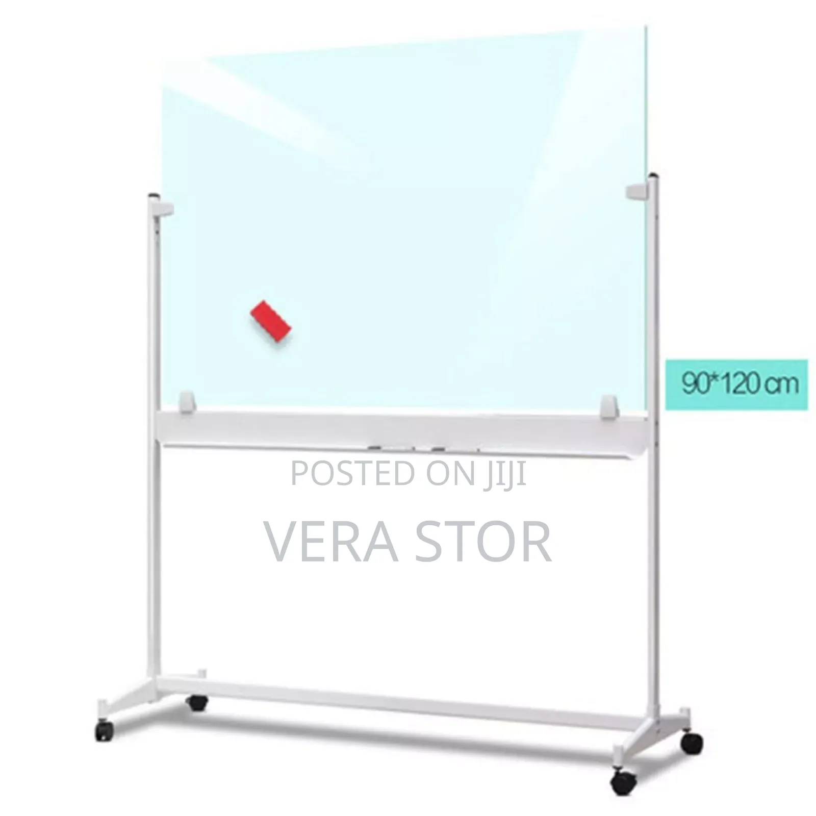 Magnetic Glass Whiteboard Frameless