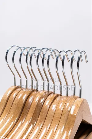 Wooden Hangers Natural Suit Garments Clothes Strong Wood Hangers
