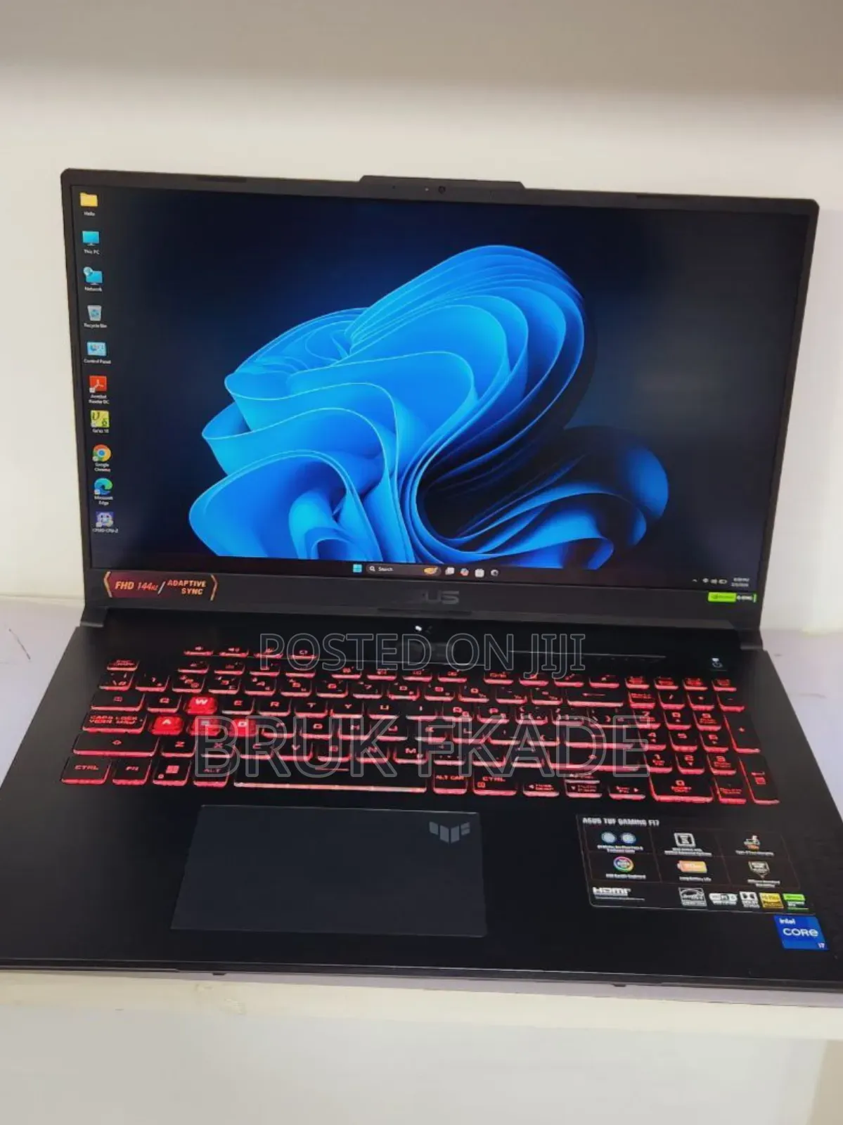 New Laptop Asus TUF Gaming F16 16GB Intel Core I7 SSD 1T