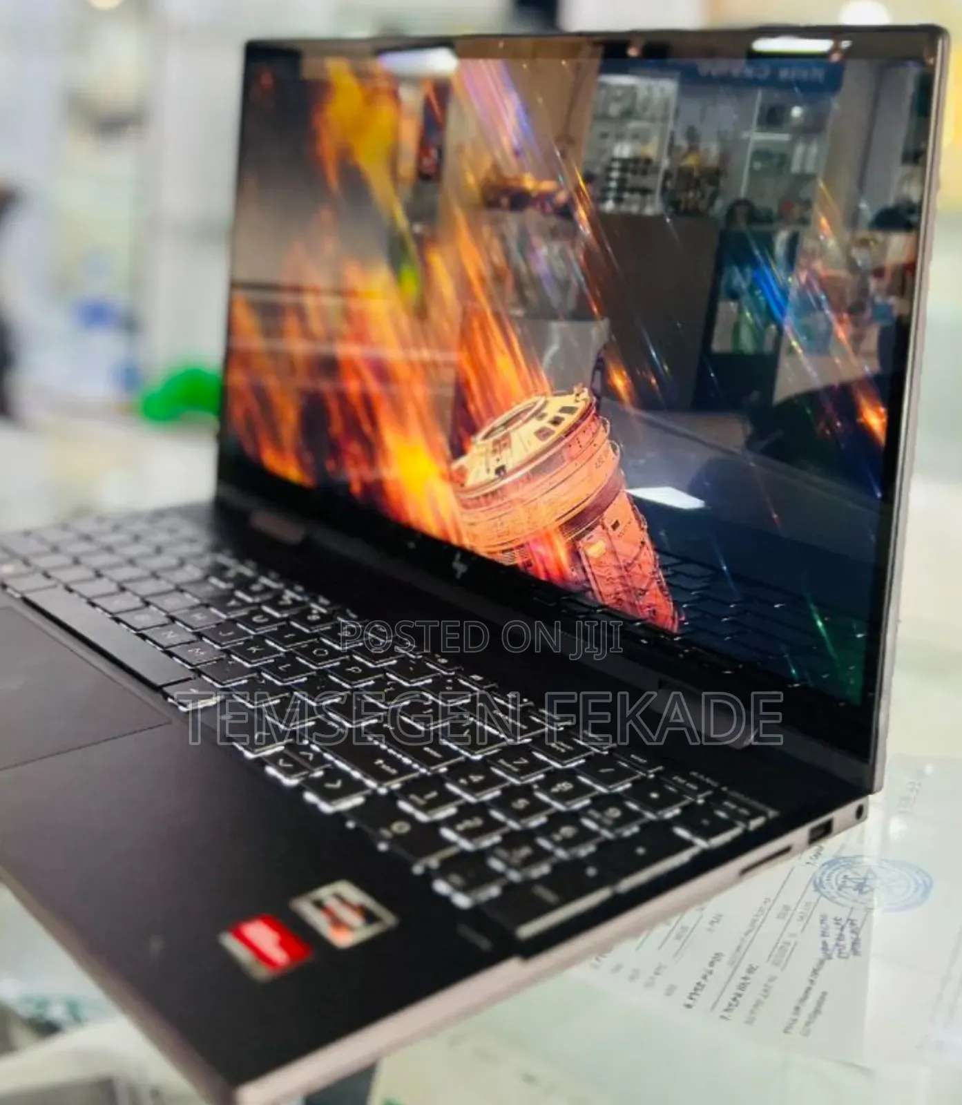 New Laptop HP Envy X360 16GB AMD Ryzen 7 SSD 512GB