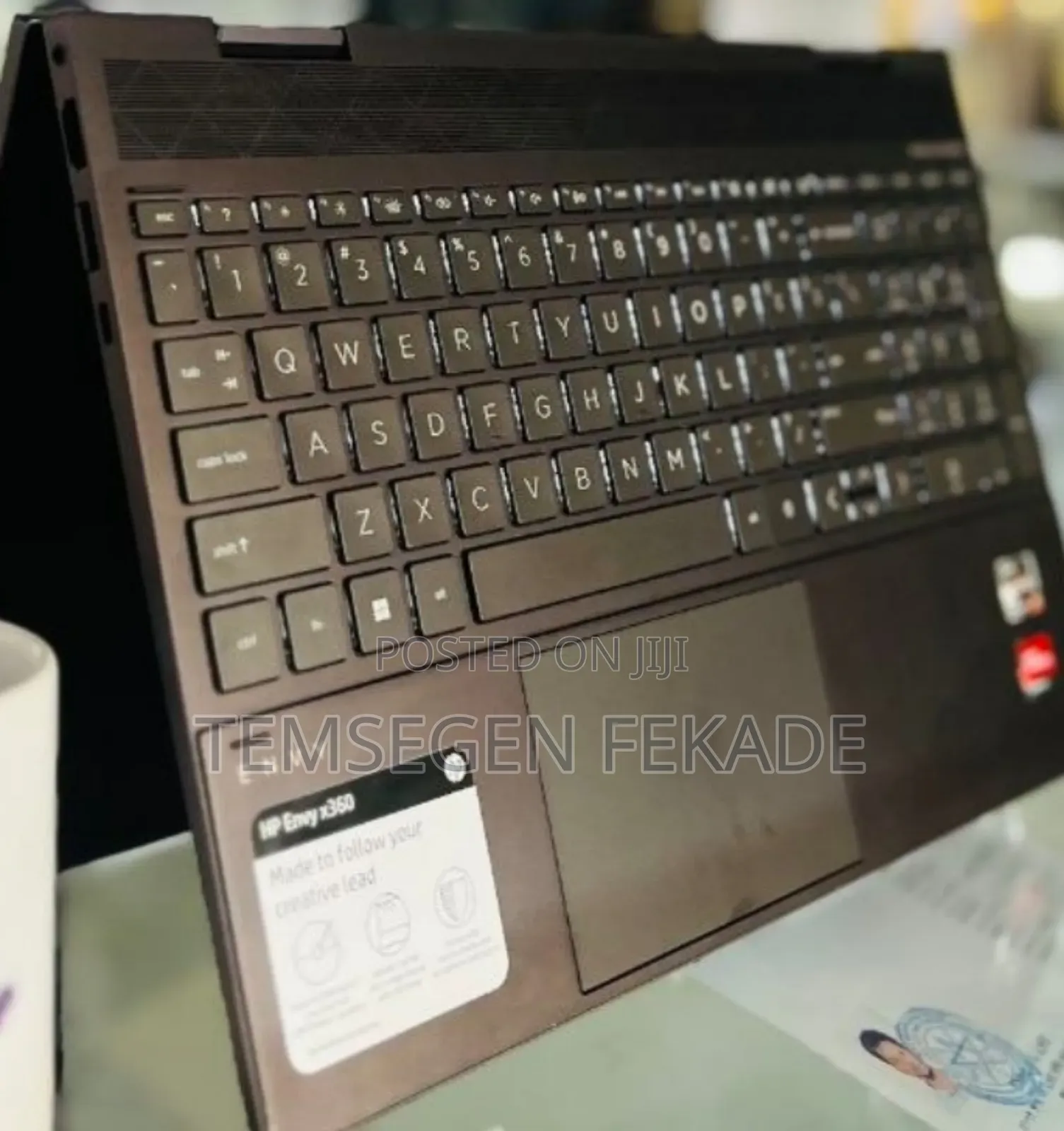 New Laptop HP Envy X360 16GB AMD Ryzen 7 SSD 512GB