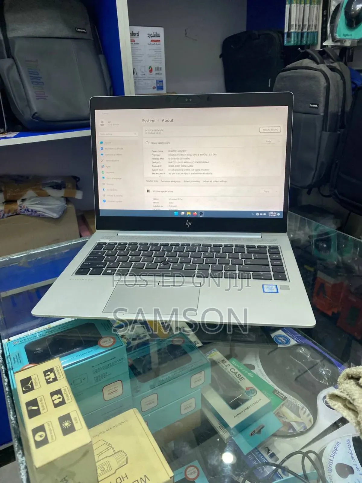 New Laptop HP EliteBook 840 G5 16GB Intel Core i7 SSD 512GB