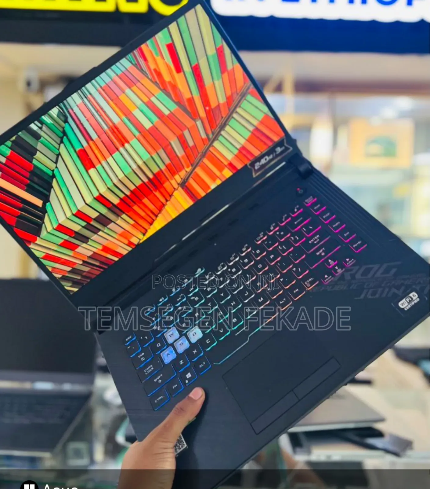 New Laptop Asus ROG Strix G15 16GB Intel Core I7 SSD 512GB