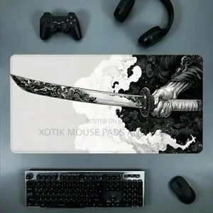 60 X 30 X 0.2cm Japanese Katana Themed Mouse Pad - Desk Mat